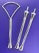 3 Tier Cake Stand Fitting Center Handle Elegance Silver