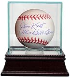 Jim Kaat Autographed/Hand Signed Official Major League Baseball 16 Gold Gloves w/ Glass Case- JSA Ho