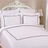 Bordeaux Duvet Cover Set in Chocolate Brown Size:... by
