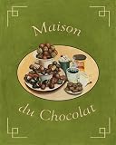 Maison du Chocolat Food & Beverage Art Poster Print by Catherine Jones, 8x10