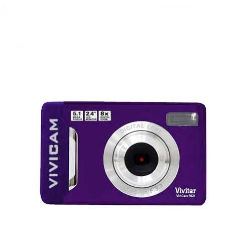 Vivitar Vivicam 5.1MP 2.4in. LCD Digital Camera in Purple