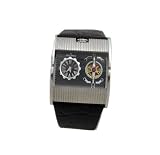 Louis Ardens Dakota - Montre automatique - acier inoxydable - bracelet XL en cuir