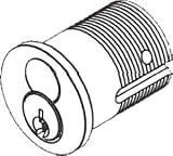 Schlage 20-061 FSIC Mortise Straight Cam Cylinder w/ IC Core