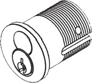 Schlage 20-061 FSIC Mortise Straight Cam Cylinder w/ IC Core