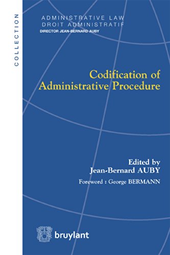 Codification of Administrative Procedure (Droit administratif / Administrative law Book 13)