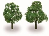 Hornby  R8931 Econo Deciduous 88-100mm Pk 2  00 Gauge Skale Scenics Eco Trees