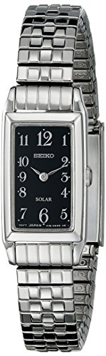 Seiko Women's SUP241 Expansion Silver-Tone Watch