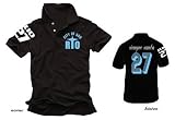 Coole Fun T-Shirts RIO city of god SIEMPRE SAMBA poloshirt Gr.XL