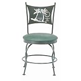 Art Swivel Dining Chair Seat Type: Fabric - Dakota 20, Finish: Meteor, Seat Back Theme: Wine