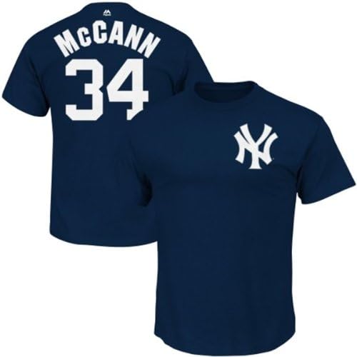 MLB Brian McCann New York Yankees #34 Men's Player Name & Number T-shirt