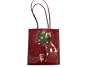 Liz Claiborne Gift Bag Holiday Tote Topiary Red