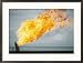 Oil Well Fire Framed Photographic Poster Print by W. E. Garrett, 29x21