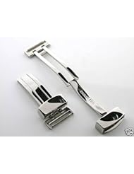 Deployment Clasp 18/20mm Band for Omega Watch Buckle Shiny#3