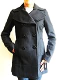 IMAGE OF Guess Wool Jacket Coat, Black, X-large, Mw596
