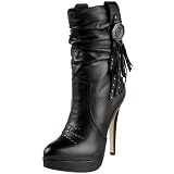 Carvela Women's Sizzle Tassle Platform Ankle Boot