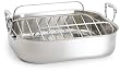 Chef's Design 16.75 Inch Stainless Steel French Roaster