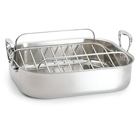 Chef's Design 16.75 Inch Stainless Steel French Roaster by Chef's Design