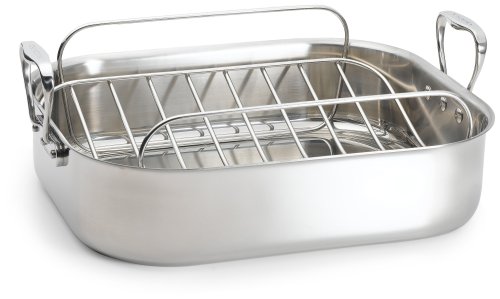 Chef's Design 16.75 Inch Stainless Steel French Roaster