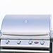 Cal Flame BBQ18G04 G4 4-Burner Grill LP 800 sq.in. 60,000 BTUs Built in Temperature Gauge, Cast Iron, Stainless Steel