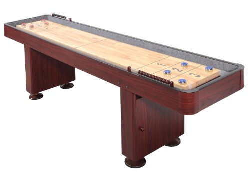 Carmelli 9 Ft. Shuffleboard Table - Dark Cherry