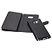 Galaxy Note 7 Case, Pandawell PU Leather 9 Card Slot Wallet Folio Case with Detachable Magnetic Hard Case for Samsung Galaxy Note 7 - Black
