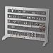 Acrylic Earring Organizer - Holds 120 Pairs (Clear)