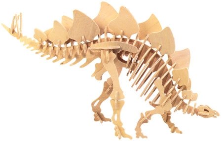 Childrens Toyshop  Toys : Stegosaurus Wood Kit