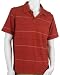 Nautica Jeans Men's Short Sleeve Slub Jersey Stripe Polo