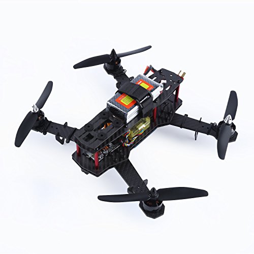 YKS 250 Quadcopter Full Carbon Fiber Frame Kit RTF Quadcopter with Remote Controller (Assembled