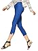 Hue Original Denim Capri w/Ankle Slits