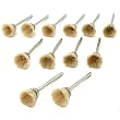 12 Soft Cup Brush Jewelers Polishing Rotary Tools 1/2"