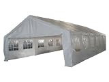 Party - Pavillon 6 x 12 m (PVC, weiß)