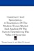 Books : Investment And Speculation: A Description Of The Modern Money Market And Analysis Of The Factors Determining The Value Of Securities