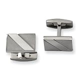 Chisel Titanium Cuff Links