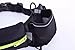 ROMIX Lumbar Running Belt With 2 Water Bottles Holder-Polyamide Lycra Unisex Runners Waist Pack with Safety Reflective Points