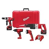 Milwaukee 0920-84R Factory Reconditioned 0920-84 18-Volt 4-Tool Combo Kit