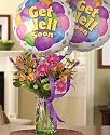 Upsy-Daisy - Flower and Balloon Bouquet