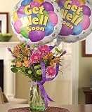 Upsy-Daisy - Flower and Balloon Bouquet