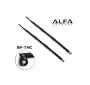 2 PACK of Alfa 9dBi WiFi Booster RP-TNC High-Gain Screw-On OMNI-Directional Swivel Antenna for Cisco