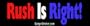 Rush Is Right - Refrigerator Magnets 7x2 in