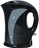 BARGAINS-GALORE® 1.7L LITRE CORDLESS KETTLE FAST BOIL ELECTRIC JUG WASHABLE FILTER BLACK 2000W