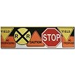 Road Signs Prepasted Wall Border