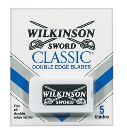 Wilkinson Sword Classic Stainless Steel Double Edge Razor Blades - 100 Ct