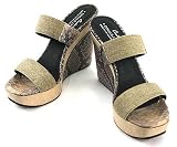Donald J Pliner -- Sindy Virgin/Sand/Blk -- Women's Shoes,Sandals