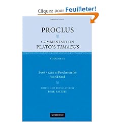 Proclus: Commentary on Plato's Timaeus: Volume 4, Book 3, Part 2, Proclus on the World Soul