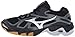 Mizuno Women's Wave Bolt 5-W Volleyball Shoe, Black/Silver, 8
