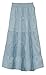 GIRL'S (CHILDREN'S) Ankle Length Long Denim 5 Tiered Skirt