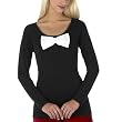 Erin Fetherston for Target® Long-Sleeve Bow T-Shirt - Black/ White