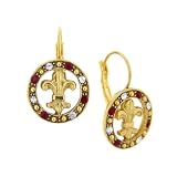 The Vatican Library Collection Blessed Flower Of The Lily Earrings