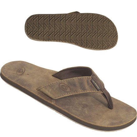 External hard drive:Reef Men's Reef Leather Smoothy Sandal,Bronze/Brown,9 M US